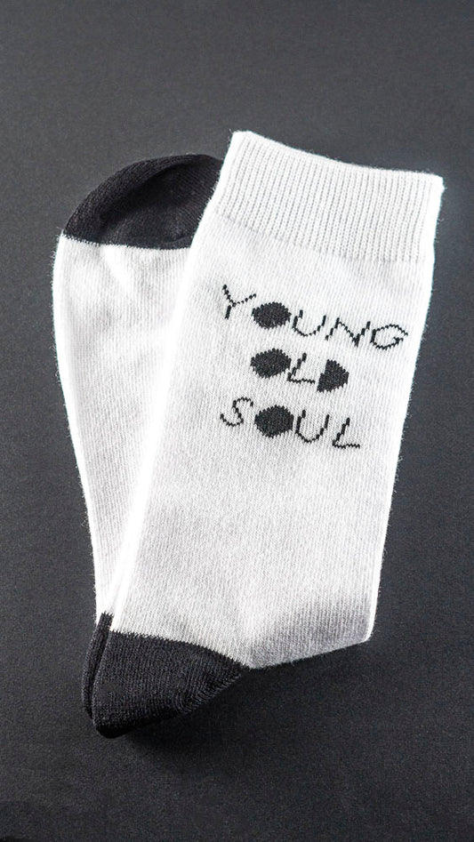 Young Old Socks - Classic Terry 3 Pack in White