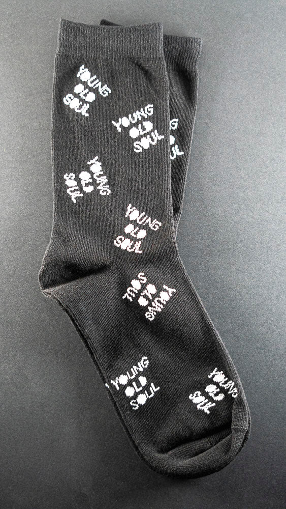 Young Old Socks - All Over Again 3 Pack in Black