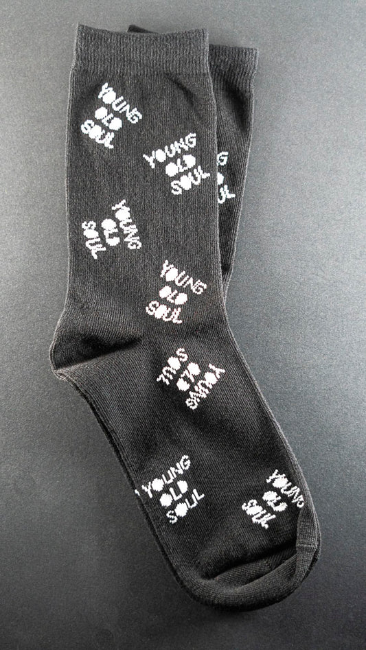 Young Old Socks - All Over Again 3 Pack in Black
