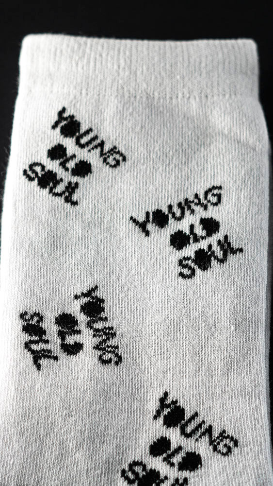 Young Old Socks - All Over Again 3 Pack in White