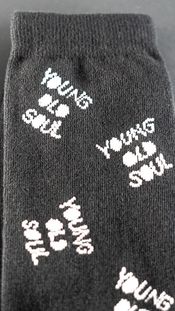 Young Old Socks - All Over Again 3 Pack in Black